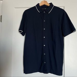 Banana Republic Short Sleeve Button Down
